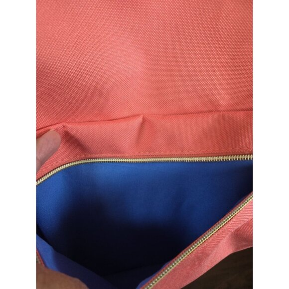 Anello Backpack Daypack Clasp Large Capacity Coral Pink Bag Ladies - Picture 3 of 6